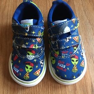 Vans Doheny V Spaced Out Alien Toddler Boys Shoes Size: 4t